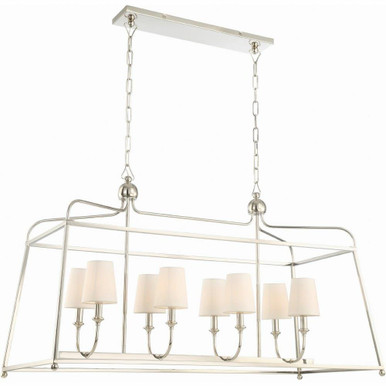 Sylvan 8 Light Oversized Chandelier by Crystorama 2249