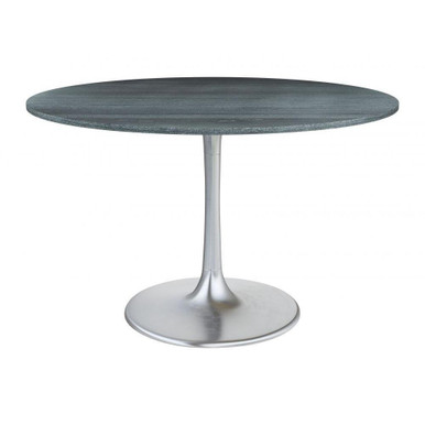 Metropolis Dining Table 29.9 Inch Tall and 47.2 Inch Wide by Zuo Modern - 109445