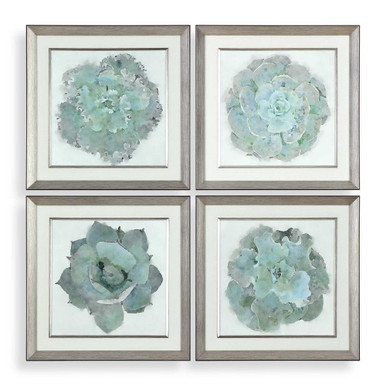 Natural Beauties 22.13 Inch Botanical Print (Set of 4) by Uttermost - 33679