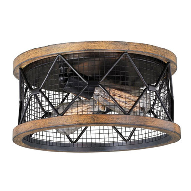 Bremerton 2 Light 12.75 Inch Wide Flush Mount by Vaxcel - C0189