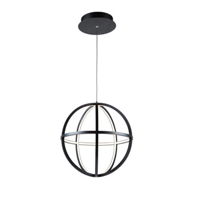 Celestial 4 Light Mini Chandelier by Artcraft - AC6661BK