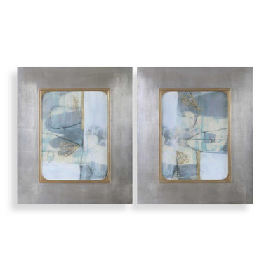 Gilded Whimsy 36.5 Inch Abstract Print (Set of 2) by Uttermost - 41613