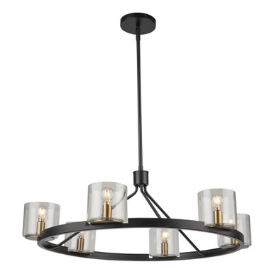 Salinas 6 Light Large Chandelier by Artcraft - AC11826BB