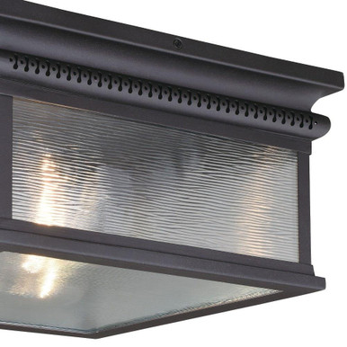 Cambridge 2 Light 6.25 Inch Wide Outdoor Flush Mount by Vaxcel - T0472