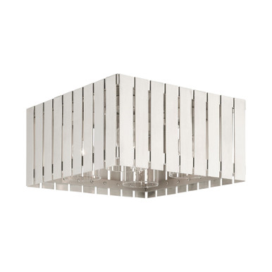 Greenwich 4 Light 13 Inch Wide Outdoor Flush Mount by Livex - 20754