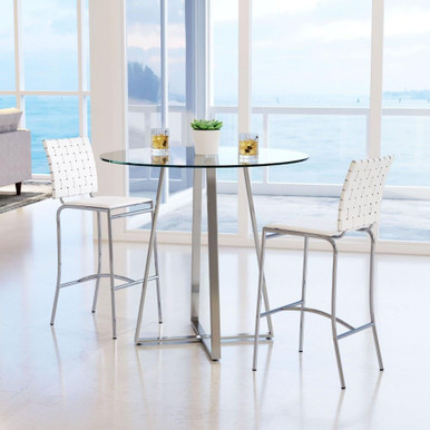 Lemon Drop Counter Table 36.5 Inch Tall and 40 Inch Wide by Zuo Modern - 601102