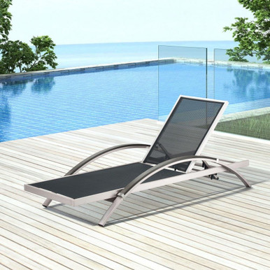 Metropolitan Chaise Lounge Set 9 Inch Tall and 29.9 Inch Wide by Zuo Modern - 703187