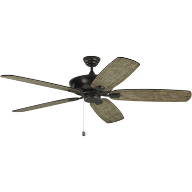 Colony Super Max 5 Blade Ceiling Fan 60 Inch Wide by Generation - 5CSM60