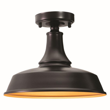 Dorado 1 Light 12.63 Inch Wide Flush Mount by Vaxcel - T0570