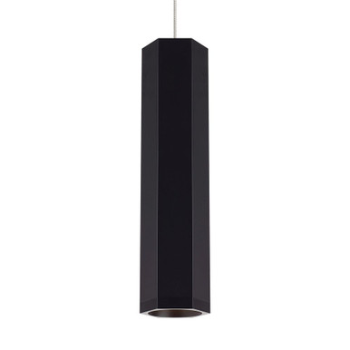 Sean Lavin 1 LED Monorail Pendant 12.5 Inch Tall by Visual Comfort Modern - MR-700-BLK-12