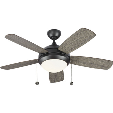 Discus Classic II 5 Blade Ceiling Fan and Light Kit 44 Inch W by Generation - 5DIC44
