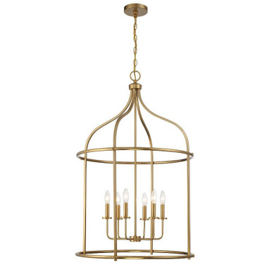 Brookstone 6 Light Large Pendant by Savoy House - 3-7388-6