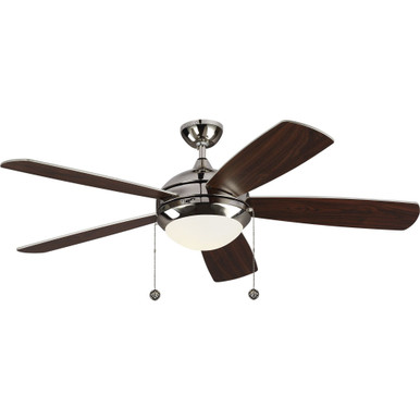 Discus Classic 5 Blade Ceiling Fan and Light Kit 52 Inch W by Generation - 5DIC52