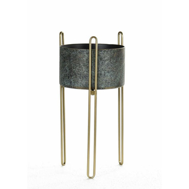 21 Inch Planter In Industrial by Stylecraft - DA75625DS