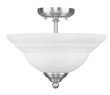 North Port 2 Light 13 Inch Wide Flush Mount by Livex - 4259