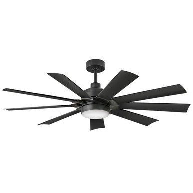 Turbine 9 Blade Ceiling Fan with Light Kit 60 Inch Wide by Hinkley  - 904260