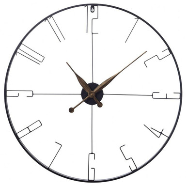 28 Inch Round Wall Clock In Industrial by Stylecraft - DW74832DS