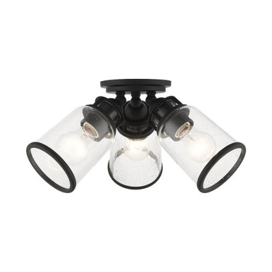 Lawrenceville 3 Light 16.38 Inch Wide Flush Mount by Livex - 45503