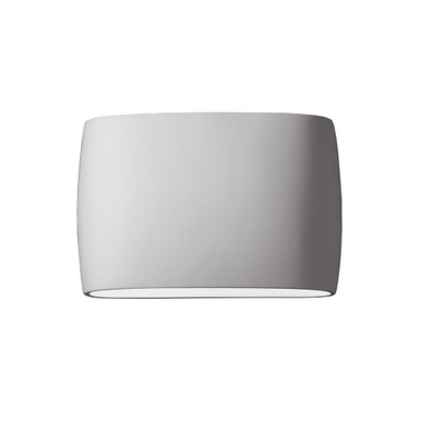 Ambiance ADA Wide Oval Large Close Top Outdoor Wall Mount by Justice Design - CER-8898W