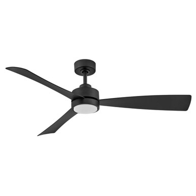 Iver 3 Blade Ceiling Fan with Light Kit 56 Inches Wide by Hinkley - 905756F