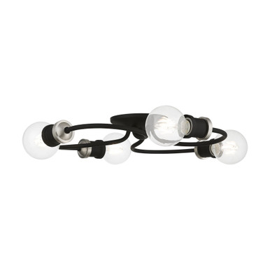 Bromley 4 Light 16 Inch Wide Flush Mount by Livex - 46384