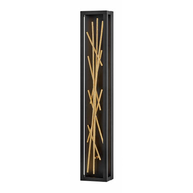 Styx 40W LED Light Wall Sconce by Fredrick Ramond - FR46400BLK