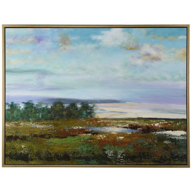 Colorful View 50 Inch Canvas Wall Art by Stylecraft - WI34269DS