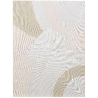 Monochrome Arches I 47.24 Inch Frameless Abstract Wall Art by Stylecraft - WI34156DS