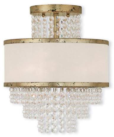 Prescott 2 Light 10 Inch Wide Semi Flush Mount by Livex - 50792