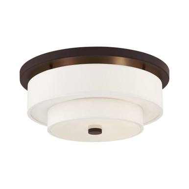 Meridian 4 Light 17.75 Inch Wide Flush Mount by Livex - 50865