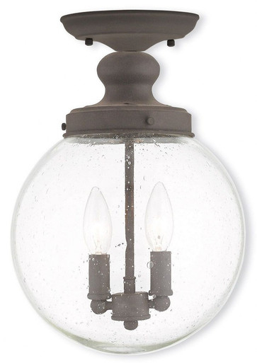 Northampton 1 Light 8 Inch Wide Flush Mount by Livex - 50911