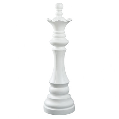 Queen Chess Piece 33 Inch Statue by Harp and Finial - HFA511-30