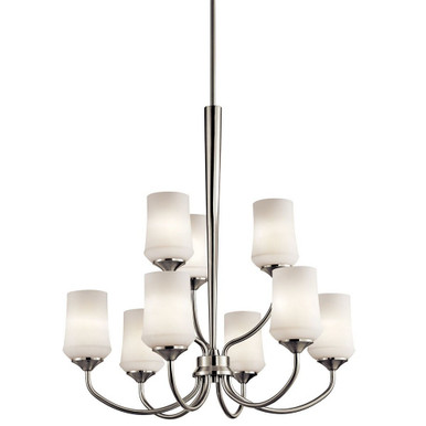 Aubrey 9 Light Large 2 Tier Chandelier by Kichler - 43666