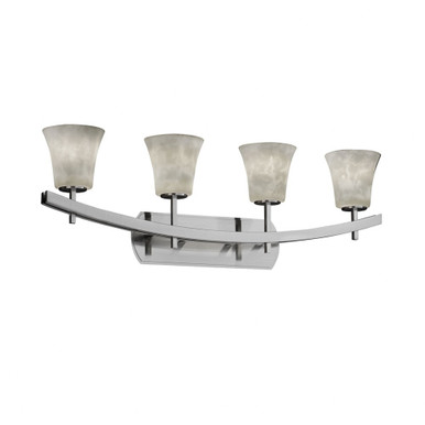Clouds Archway 4 Light Vanity Light 35.5 Inch Wide by Justice Design - CLD-8594-20