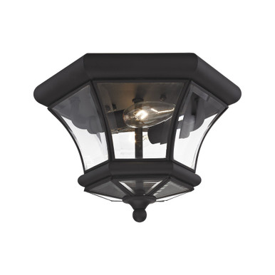Monterey/Georgetown 2 Light 10.5 Inch Wide Outdoor Flush Mount by Livex - 7052