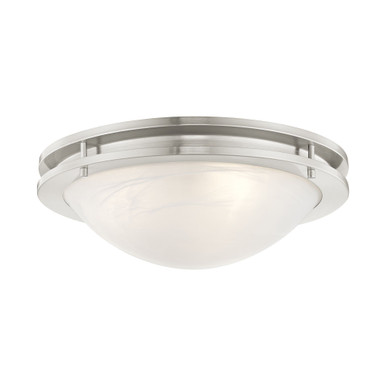 Ariel 3 Light 17 Inch Wide Flush Mount by Livex - 7059