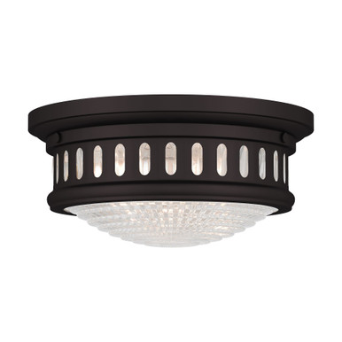Berwick 2 Light 11 Inch Wide Flush Mount by Livex - 73051