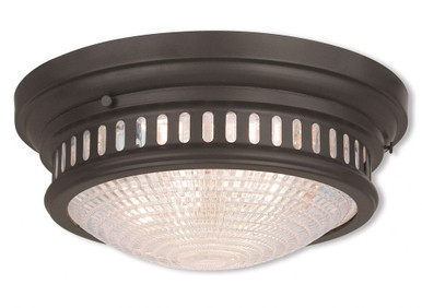 Berwick 2 Light 13 Inch Wide Flush Mount by Livex - 73052