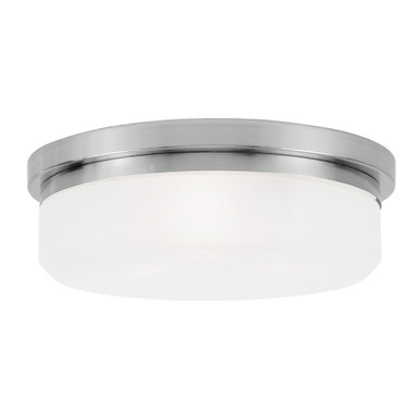 Stratus 3 Light 15.5 Inch Wide Flush Mount by Livex - 7393