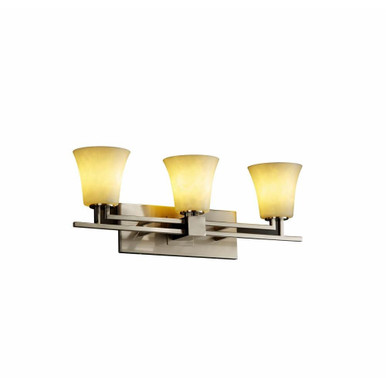 Clouds Aero 3 Light Vanity Light 26 Inch Wide by Justice Design - CLD-8703-20