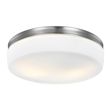 Issen 2 Light 13.5 Inch Wide Flush Mount by Visual Comfort Studio - FM504