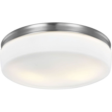 Issen 2 Light 13.5 Inch Wide Flush Mount by Visual Comfort Studio - FM504