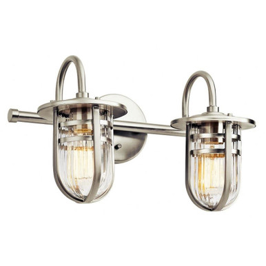 Caparros 2 Light Vanity Light by Kichler - 45132ni