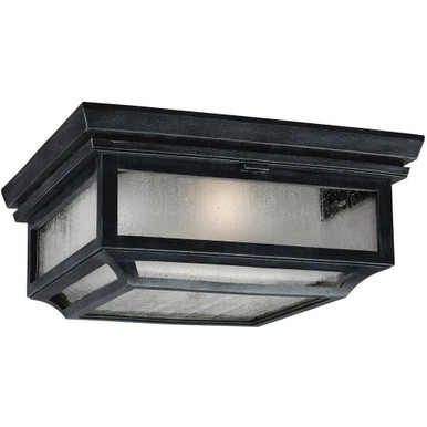 Sean Lavin 2 Light Outdoor Flush Mount by Visual Comfort Studio - ol10613dwz