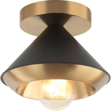Velax 1 Light 6.5 Inch Wide Flush Mount by Matteo - X06801