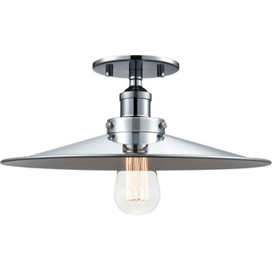 Bulstrode'S Workshop 1 Light 14 Inch Wide Flush Mount by Matteo - X46113