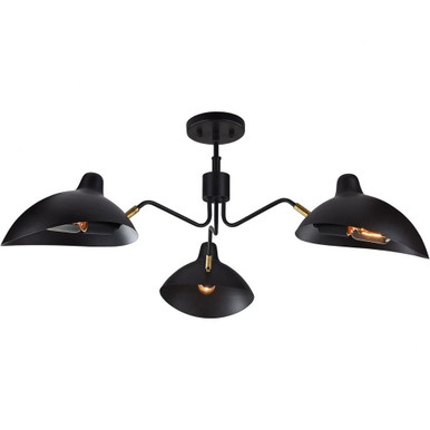 Droid 3 Light 34 Inch Wide Flush Mount by Matteo - X57903