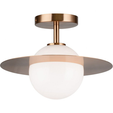Saturn 1 Light 12 Inch Wide Flush Mount by Matteo - X60401