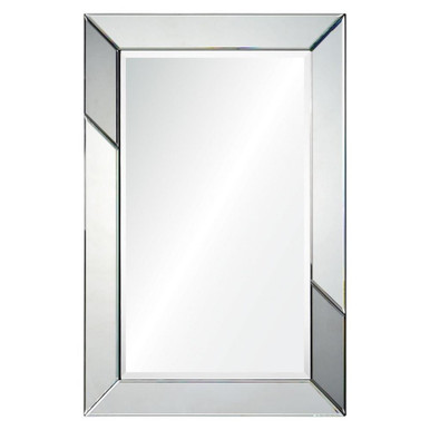 Rumba 36 Inch Rectangular Medium Mirror by Renwil - MT1612
