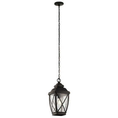 Tangier 1 Light Mini Outdoor Ceiling Light by Kichler - 49844oz